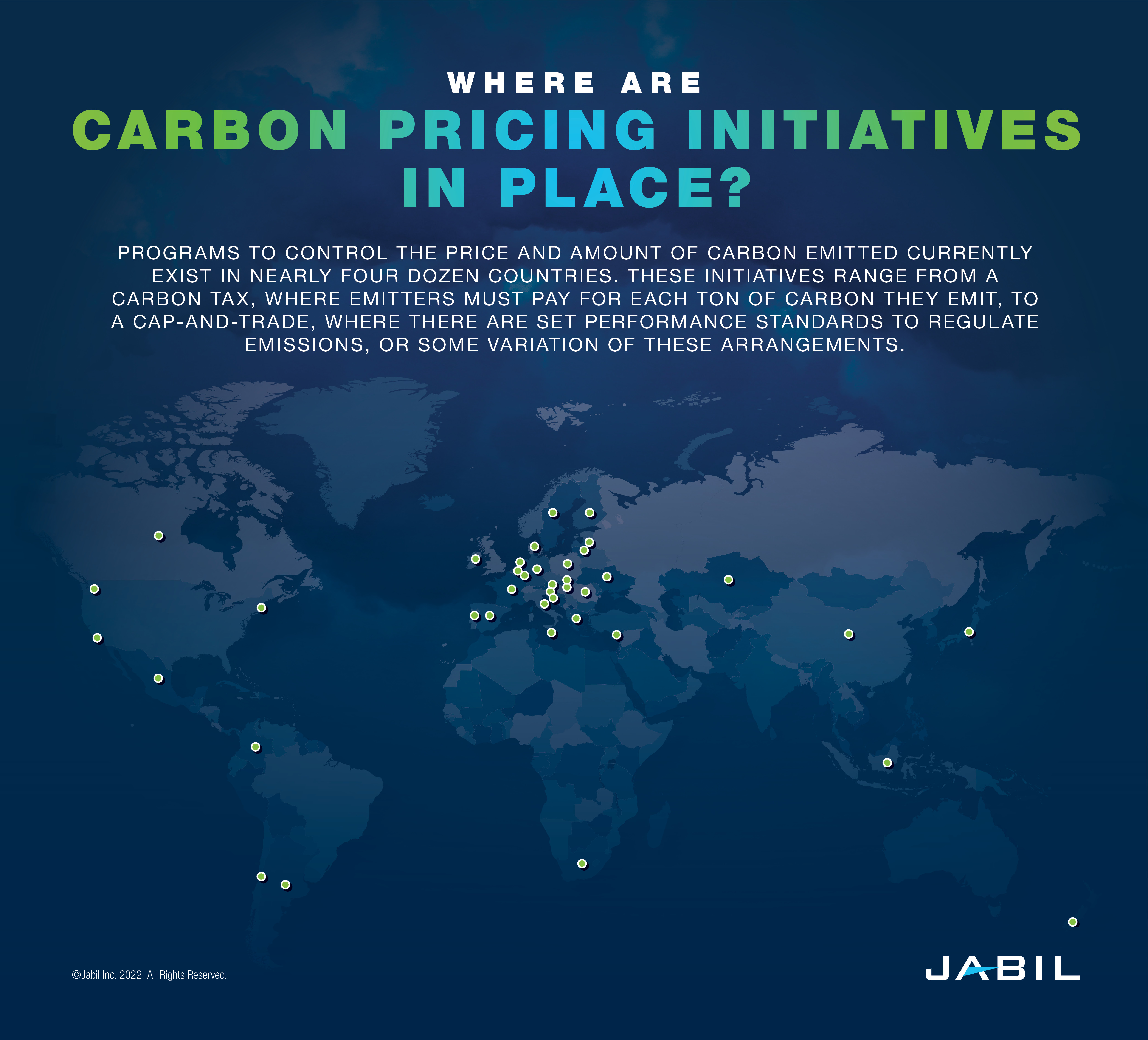 8_WHERE ARE CARBON PRICING INITIATIVES IN PLACE
