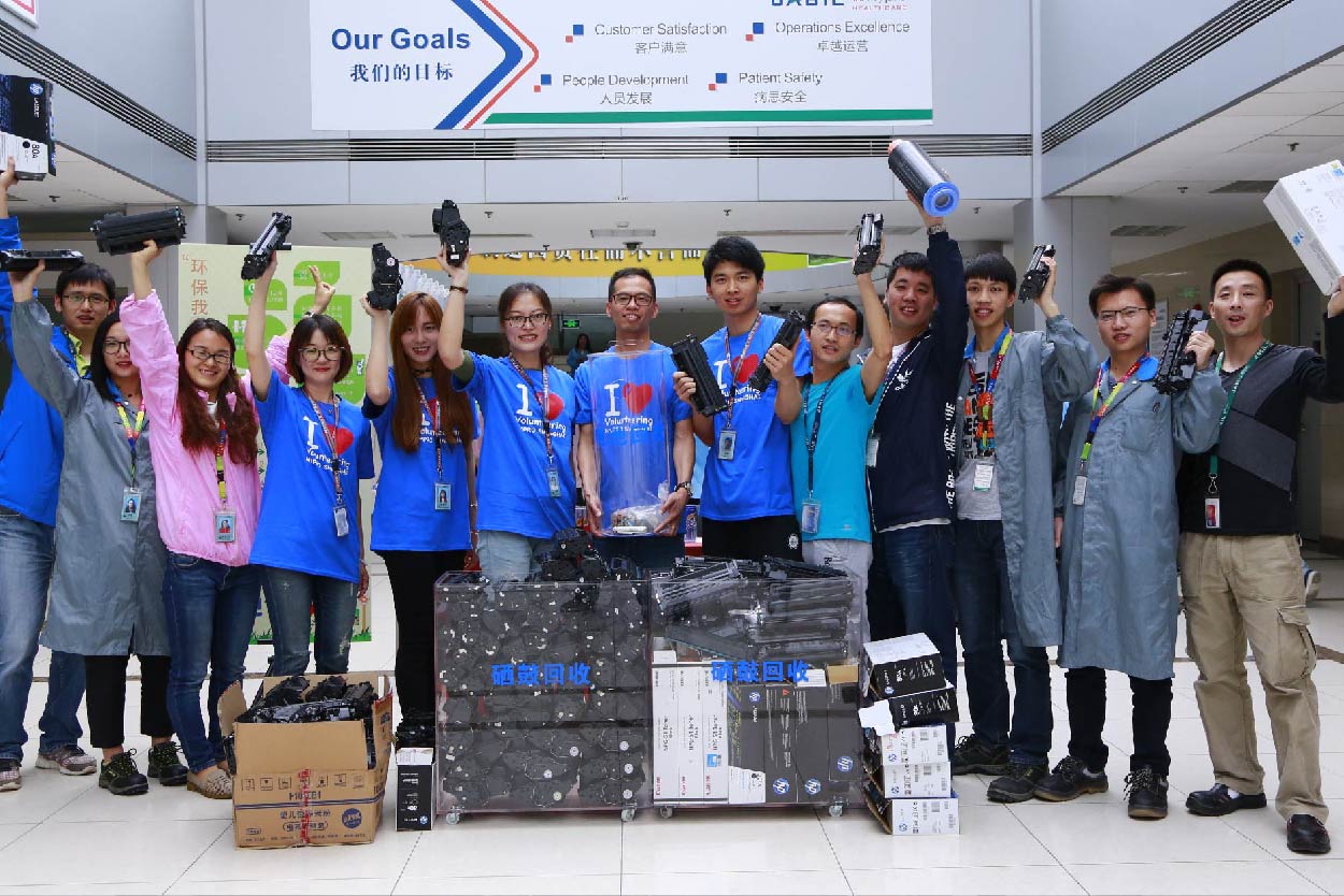 Together Jabil Reduces, Reuses and Recycles.